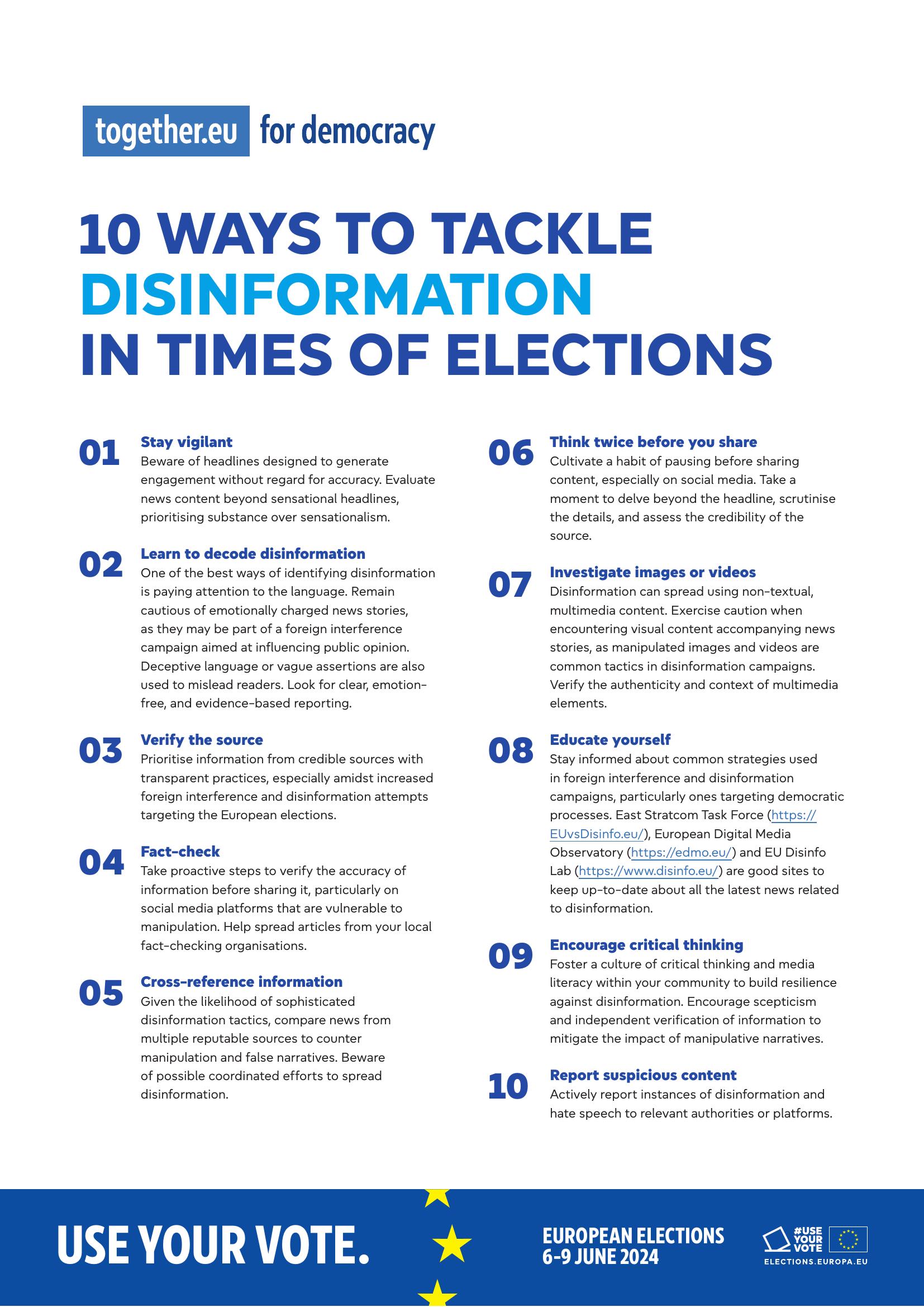 10 tips on tackling disinformation.pdf